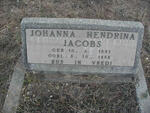 JACOBS Johanna Hendrina 1891-1968
