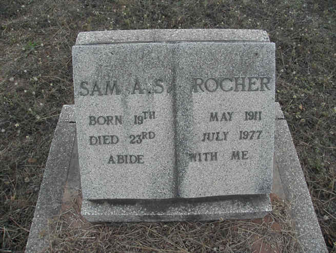ROCHER Sam A.S. 1911-1977