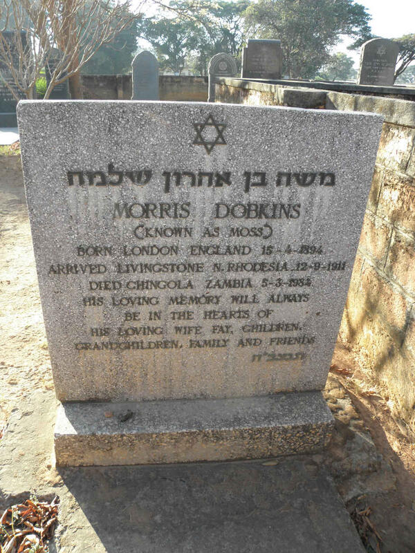 DOBKINS Morris 1894-1984