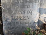 GREEN Colleen Fay 1943-1956