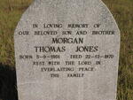 JONES Morgan Thomas 1951-1970