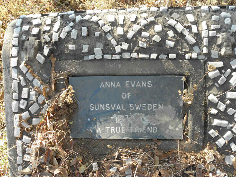 EVANS Anna -1933