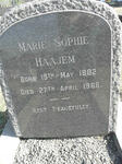 HAAJEM Marie Sophie 1882-1966