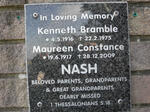 NASH Kenneth Bramble 1916-1975 & Maureen Constance 1917-2009