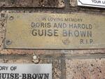 BROWN Harold, GUISE & Doris