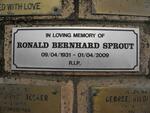 SPROUT Ronald Bernhard 1931-2009