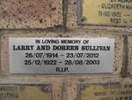 SULLIVAN Larry 1914-2012 & Doreen 1922-2003