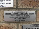 CIOFFI Martha Jacoba Johanna 1954-2013
