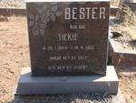 BESTER Tiekie 1944-1955