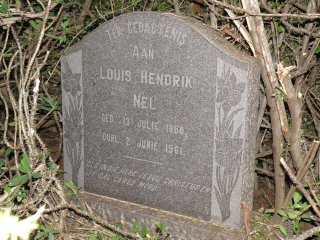 NEL Louis Hendrik 1888-1961