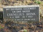 BRINK Cornelius 1909-1982