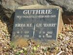GUTHRIE G.H. 1902-1989 & Rhoda M.E. 1917-1998