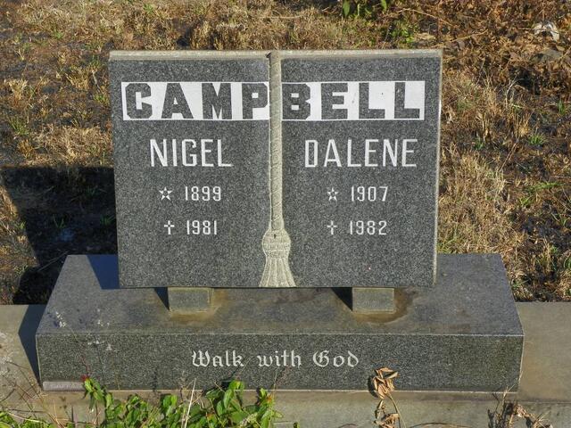 CAMPBELL Nigel 1899-1981 & Dalene 1907-1982