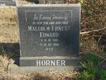 HORNER Malcolm Ernest Edward 1961-1983