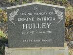 HULLEY Ermine Patricia 1927-1978