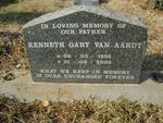 AARDT Kenneth Gary, van 1952-2003