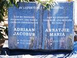WYK Adriaan Jacobus, van 1916-2008 & Annatjie Maria 1955-