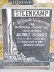 STEENKAMP Jacobus Johannes 1903-1971 & Johanna Jacoba 1908-1999     