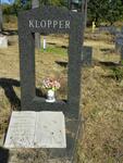 KLOPPER Jannie 1952-1976