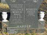 HARBER Vallence Worick 1931-1979 & Roselyn Violet 1932- :: HARBER Vallence Peter 1956-1998