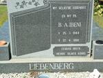 LIEBENBERG B.A. 1944-1999