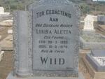WIID Louisa Aletta nee FOURIE 1892-1970