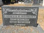 HAARHOFF Cornelia R. 1896-1956