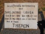 THERON Sarel Jacobus 1891-1963 & Louisa 1910-1993