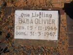 OLIVIER Baba 1966-1967