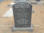BEER Jurie, de 1857-1946 & Anna C. 1864-1954