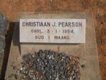 PEARSON Christiaan J. -1954