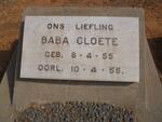 CLOETE Baba 1955-1955