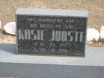 JOOSTE Kosie 1917-1995