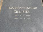CILLIERS David Hermanus 1899-1985