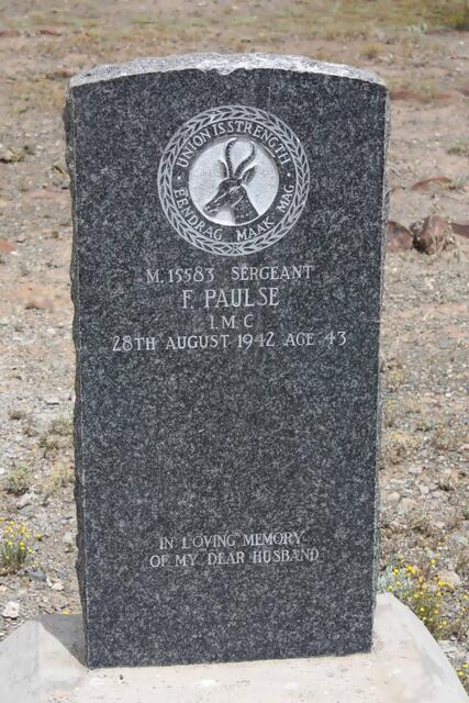 PAULSE F. -1942