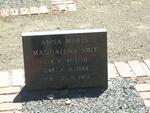 SMIT Anna Maria Magdalena nee V. BOSCH 1888-1956
