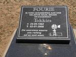 FOURIE Tokkies 1982-2008