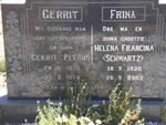 ? Gerrit Petrus 1920-1978 & Helena Francina SCHWARTZ 1920-2003