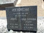 SANDILANDS Joseph 1864-1948 & Anna Susanna VILJOEN 1865-1943