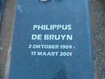 BRUYN Philippus, de 1909-2001