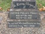 WOODS Arthur Phillips 1903-1950