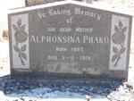 PHAKO Alphonsina 1887-1918