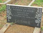 GUTHRIE Patrick Graham 1948-1972