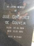 GOUVEIA Jose Consalves, de 1904-1993