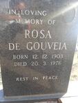 GOUVEIA Rosa, de 1903-1976