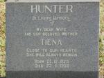 HUNTER Tiena 1929-1958