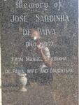 PAIVA Jose Sardinha, de -1967