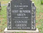 GREEN Gert Hendrik 1915-1964 & Connie 1919-1998