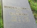 HOLLMANN Hendrik Lodewyk 1891-1975
