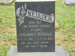 KEULDER Johannes Hendrik 1916-1964
